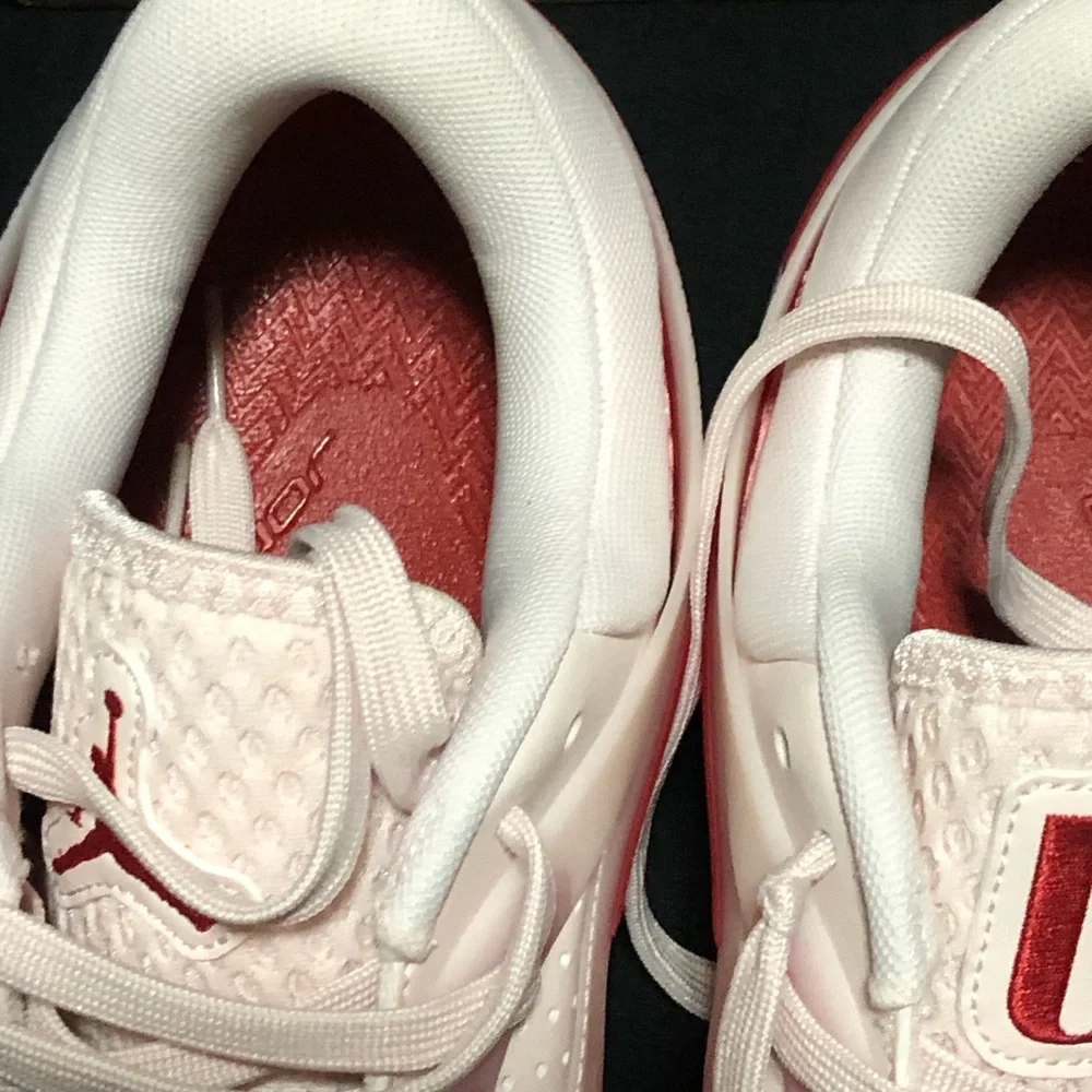 AIR JORDAN Heir: Light Pink Varsity Red [FZ2471-600], Women’s, Size 13